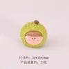 Fruta Li Si Accesorios para Joyería de Resina DIY Llavero Colgante Caja Sorpresa Bolsa Sorpresa Juguetes Pequeños Adornos Pequeños