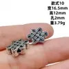 Accesorios de Joyería DIY de Nudo Chino Plata Tibetana Estilo Retro Cuentas Espaciadoras de Nube Cuentas Budistas Bodhi Accesorios para Pulseras Venta al por mayor