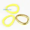 Accesorios para joyería DIY cobre puro nariz de cerdo goteando conector de doble agujero tamaño grande pequeño Rosa Rojo Rosa