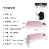 Nova Nail Art Mão Almofada Fototerapia Lâmpada Dobrável Couro Hand Pillow Confortável Portátil Nail Art Fototerapia Lâmpada Wear Nail Light