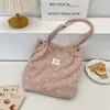 510162 Bolsa de Lona Pequeña Floral de Pana 2025 Bolso de Hombro con Cierre Magnético Bolsa para Viajar Bolsa de Lona de Gran Capacidad