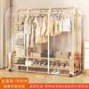 Perchero de Pie Cubierta Antipolvo Tendedero Doméstico Colgante Barra Colgante para Ropa de Dormitorio Cubierta Transparente para Bolsa de Ropa
