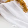 Tela de gasa no transparente falda de verano con caída tela para ropa forro entretela falda de gasa negra blanca tela para manualidades