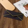 Envelopes de Negócios Estilo Ocidental Nº 10 Mais Vendidos na Amazon Transfronteiriços com Bordas Douradas de Alto Padrão e Designs Coloridos Vintage para Presente
