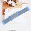Compatible con Huami AMAZFIT Youth Edition/Sports Edition, correa de reloj de nailon con velcro de dos secciones de 20 mm.