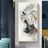 Fábrica por atacado de animais, corredor de entrada, pintura a óleo pintada à mão, cavalo, pintura a óleo, pintura decorativa personalizada