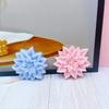 Molde de silicone em forma de folha de azevinho de natal, molde de decoração para bolo, biscoito de chocolate e açúcar