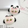Cartoon Cute Girl Head Cream Gel DIY Hairpin Water Cup Mobile Phone Case Sapato Fivela Pingente Beleza Resina Acessórios Lote