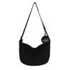 Bolso Dumpling Simple de Color Sólido Bolso de Hombro de Gran Capacidad 2024 Otoño e Invierno Nuevo Bolso Cruzado Estilo Coreano Simple Bolso para Suegra