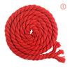 Cuerda de algodón de tres cabos de colores de 8 mm, en stock de fábrica, hilo de algodón de 8 mm de grosor, decoración de fachada de tienda de bricolaje, cuerda decorativa para tejer