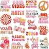 Puedes hacer palabras inspiradoras, parches de tela bordados, compartir felicidad, parches de ánimo, decoración para bolsos, ropa, bordado, insignia