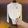 QG Ropa de Otoño e Invierno Nueva para Deportes al Aire Libre, Camisetas de Manga Larga de Secado Rápido para Hombre con Media Cremallera, para Correr y Fitness, con Cuello Alto Ligero y Transpirable