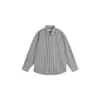 Camisa Retro de Rayas Otoño 2026 Nueva Estilo Retro Japonés para Hombre, Holgada y Casual Versátil de Manga Larga Yidao