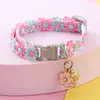 Collar para Gato Collar Elástico Alto para Gato Collar Ajustable para Perro Perro Pequeño Decorativo Transfronterizo Collar para Mascota