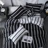 [Nanjiren] ins Red de Internet Juego de Cama de Cuatro Piezas Dormitorio Estudiantil Sábana Cubre Edredón Individual Juego de 4 3 Piezas