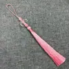 12B-7 Borla de Cuentas de Medusa Flecos Largos Traje Antiguo Hanfu Qipao Falda Mamian Nubes Traseras Accesorios Banbu