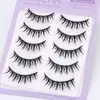 Pestañas Postizas Enteras Naimei de Una Pieza con Tallo Duro Tallo Transparente Estilo Natural COS Maquillaje Tailandés Pequeño Demonio Principiante Diario