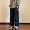 Comercio Exterior Transfronterizo 2026 Primavera Pantalones de Trabajo para Hombre Estilo Japonés High Street Sueltos Rectos Casuales Venta al por Mayor en Stock