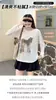 Nuevo Cubre-Traje Protector Solar de Verano para Mujer con Letras de Pony Estampadas, Top Versátil Holgado Oversize, Camiseta Base
