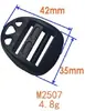 Mercadorias de fábrica fivela de olho fivela trapezoidal curva ajuste de alça de mochila fivela de quatro barras fivela de escada plana fivela de ajuste de plástico