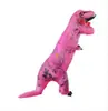 Fantasias Infláveis de T-Rex para Halloween Adulto Fantasia Inflável Crianças Dinossauro Inflável Fantasia Cosplay