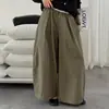 Novidades para o outono: Moda feminina Dongdaemun coreana, estilo coreano, caimento solto, emagrecedor, calças de perna larga de alta qualidade, calças casuais femininas