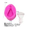 BK1079 Molde de silicona para ramo 3D molde para vela de yeso de aromaterapia