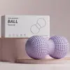 Pelota Fascial Pelota Cacahuete Pelota Masajeador de Pies Membrana del Cuello Relajación Muscular Cintura Espalda Fondo del Pie Pelota de Membrana Meridian Ball Yoga Pelota de Fitness