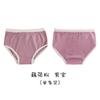 N003 fabricantes de roupas íntimas infantis atacado apenas uma cueca infantil triângulo borda cor sólida cueca boxer para meninos e meninas