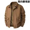 Otoño 2026 Amazon Moda Masculina Transfronteriza 3D Nueva Chaqueta Simple Elegante Colección de Abrigos de Moda Talla Europea