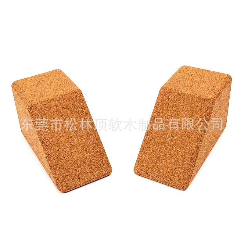 梯形软木瑜伽砖