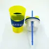 Taza para snacks con ventosa taza de plástico taza para bebidas taza térmica taza multifunción taza de agua 700ML