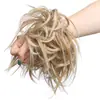 Peruca Europeia e Americana Feminina Elástico Fibra Química Anel de Peruca Anel de Cabelo para Coquetel / Anel de Cabelo Cacheado Fofo Bagunçado Peruca Transfronteiriça