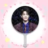 Xiao Zhan Artículos de Celebridad Artículos para Fans Abanico Grande Publicidad de Abanico Abanico Transparente Materiales para Bricolaje