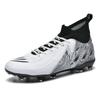 Comercio exterior transfronterizo 2024 nuevos zapatos de fútbol para hombre de caña alta con clavos para césped TF clavos rotos zapatillas de entrenamiento de fútbol