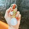 Nuevo Artículo de Venta Caliente Transfronterizo Fruta Brillo Piña Bolso Colgante Llavero Lindo Acrílico Colgante Accesorios Mayoreo