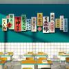 Clase Pared Cultural Decoración de Aula Diseño Pegatinas de Pared Clase de Tutoría Lema Inspirador Mural Pizarra Periódico Autoestudio