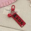 Chaveiro de Sino de Texto de Pônei de Ano Novo Pingente de Mochila Decoração de Charme de Telefone Acessório de Atmosfera Festiva