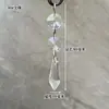 Cortina de Cuentas Colgantes de Cristal DIY Colgantes Forma de Lágrima Accesorios de Iluminación Materiales Cortina de Puerta Forma de Lágrima de Ángel Malla Decoraciones de Boda