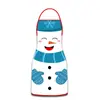 Avental de Natal Papai Noel Elfo da Beleza Boneco de Neve Suprimentos de Decoração de Natal Avental de Cozinha Criativo Engraçado