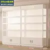 Armário de Exposição para Salão de Beleza Personalizado Armário para Barbearia Produtos para Cuidados com a Pele Prateleira de Múltiplas Camadas Rack de Exposição para Produtos Cosméticos