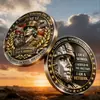 Artículos Más Vendidos Transfronterizos: Monedas Metálicas Conmemorativas Coleccionables, Monedas Conmemorativas en Relieve 3D del Día de la Independencia Americana, Medallas Conmemorativas en Stock