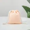 Saco à Prova de Poeira Saco com Cordão de TNT Sapatos de Lona Roupas Saco de Embalagem para Armazenamento à Prova de Poeira Saco com Cordão Duplo Estoque Disponível