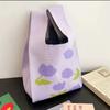 Nuevo Bolso de Punto Versátil de Moda, Bolso de Lana, Bolso Tote Casual, Bolso de Regalo para Mujer