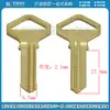 Todo tipo de cerradura de puerta de habitación antigua llave en blanco de fábrica llave de puerta de madera de vaca 1.6/1.8/2.0/2.1 Pi Zi
