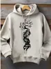 Moletom com Capuz Estampado Digitalmente de Anime Masculino 24 Pulôver com Capuz Transfronteiriço Casual e Versátil Masculino Europeu e Americano Solto