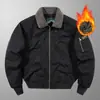 Nuevas Tendencias Otoño e Invierno 2025 para Hombre Ropa de Trabajo Americana Moderna Chaquetas Cálidas Gruesas Acolchadas de Algodón Terciopelo Casual