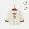 Body Infantil Peça Única Primavera e Outono Sem Costura Algodão Puro Meninos e Meninas Roupa de Baixo Roupas de Outono Infantil Manga Longa Roupas de Outono para Bebê