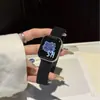 Correa de Metal Milanesa de Doble Sección para Gato es Adecuada para Apple Watch iWatch Décima Segunda Generación 11/10