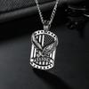 Collar con colgante tallado de águila voladora de gran oferta de Temu, joyería de moda de plata de estilo americano para hombre